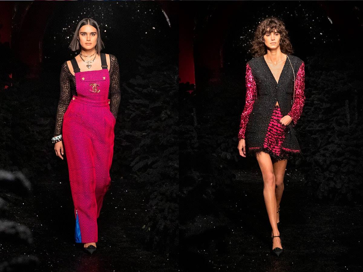 Auf dem Laufsteg gesichtet: Orchid Flower, die Farbe des Jahres 2022