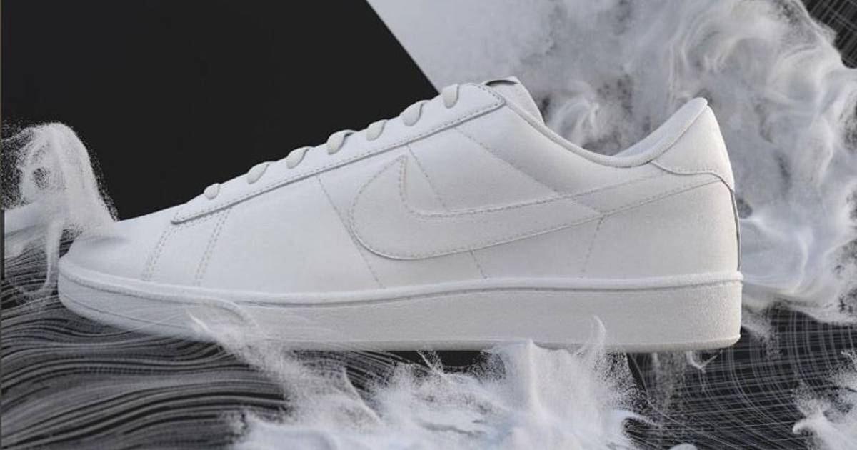 nike leather sneaker