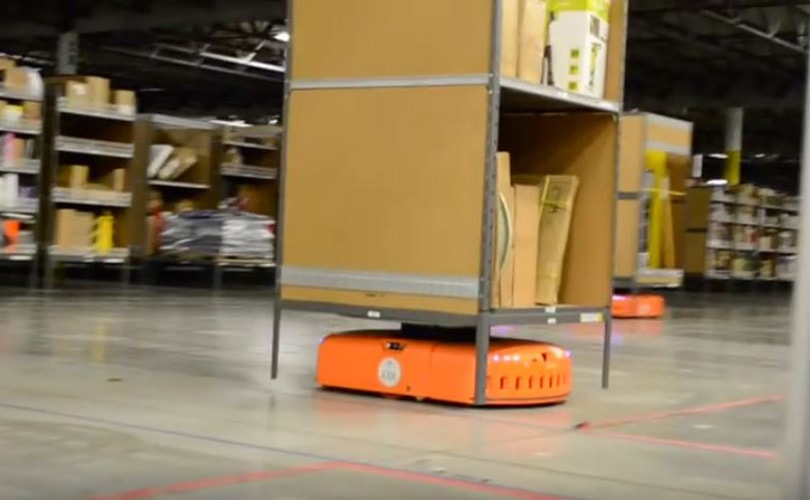 Amazon Logistikroboter Jetzt Auch In Deutschland